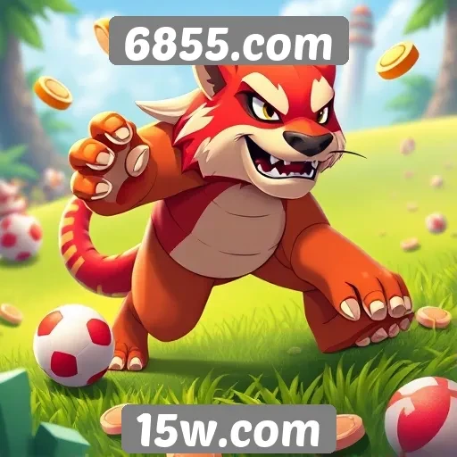 Variedade de jogos disponíveis no site 6855.com